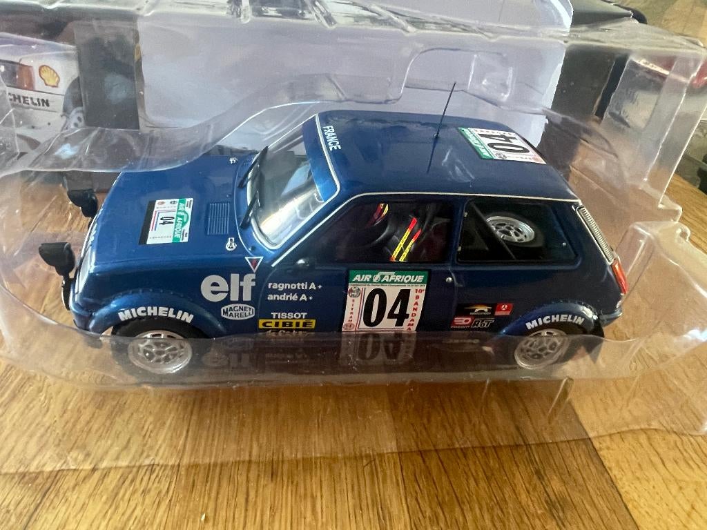Renault 5 Alpine Rally, Hobby en Vrije tijd, Modelauto's | 1:18, Ophalen of Verzenden, Nieuw, Auto, Overige merken