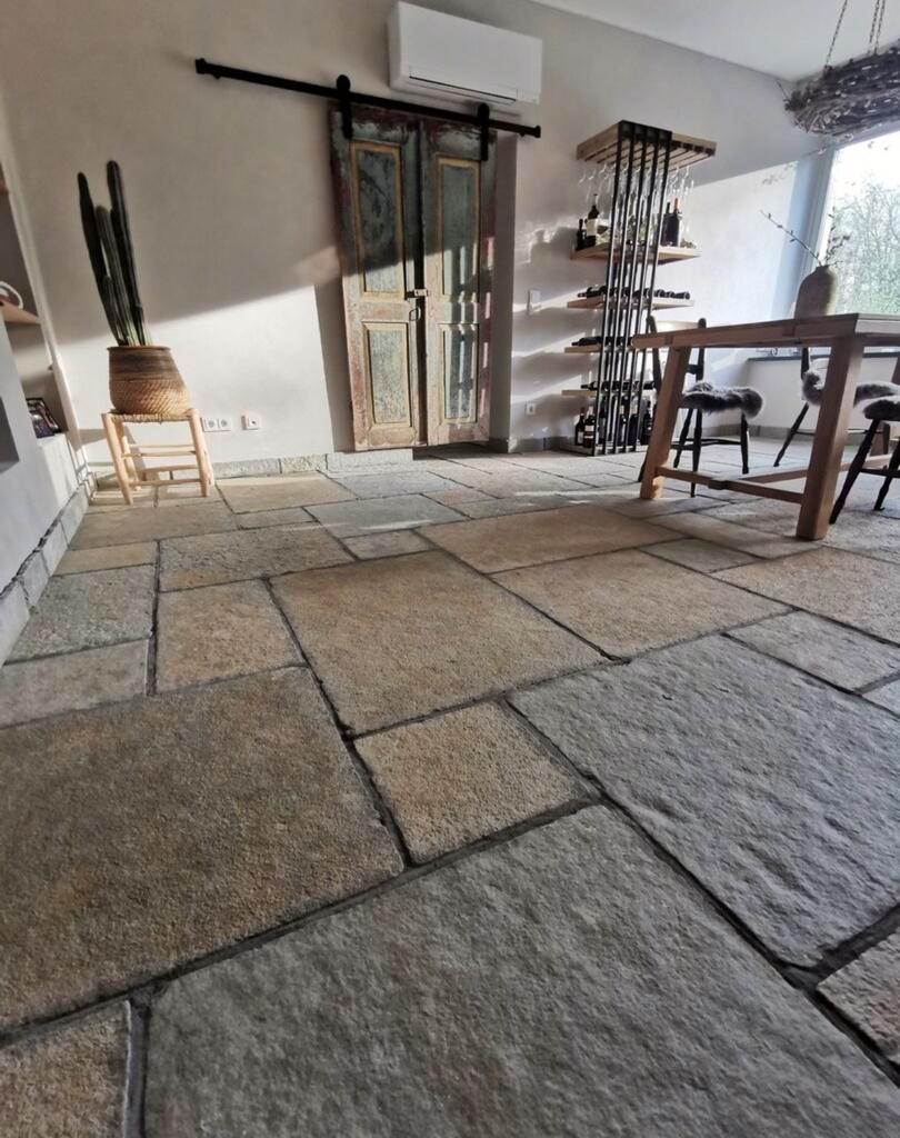 BOURGONDISCHE DALLEN TEGELS RAW VLOEREN,  KALKSTEEN VLOER, Ophalen of Verzenden, Nieuw, 75 m² of meer, Overige typen