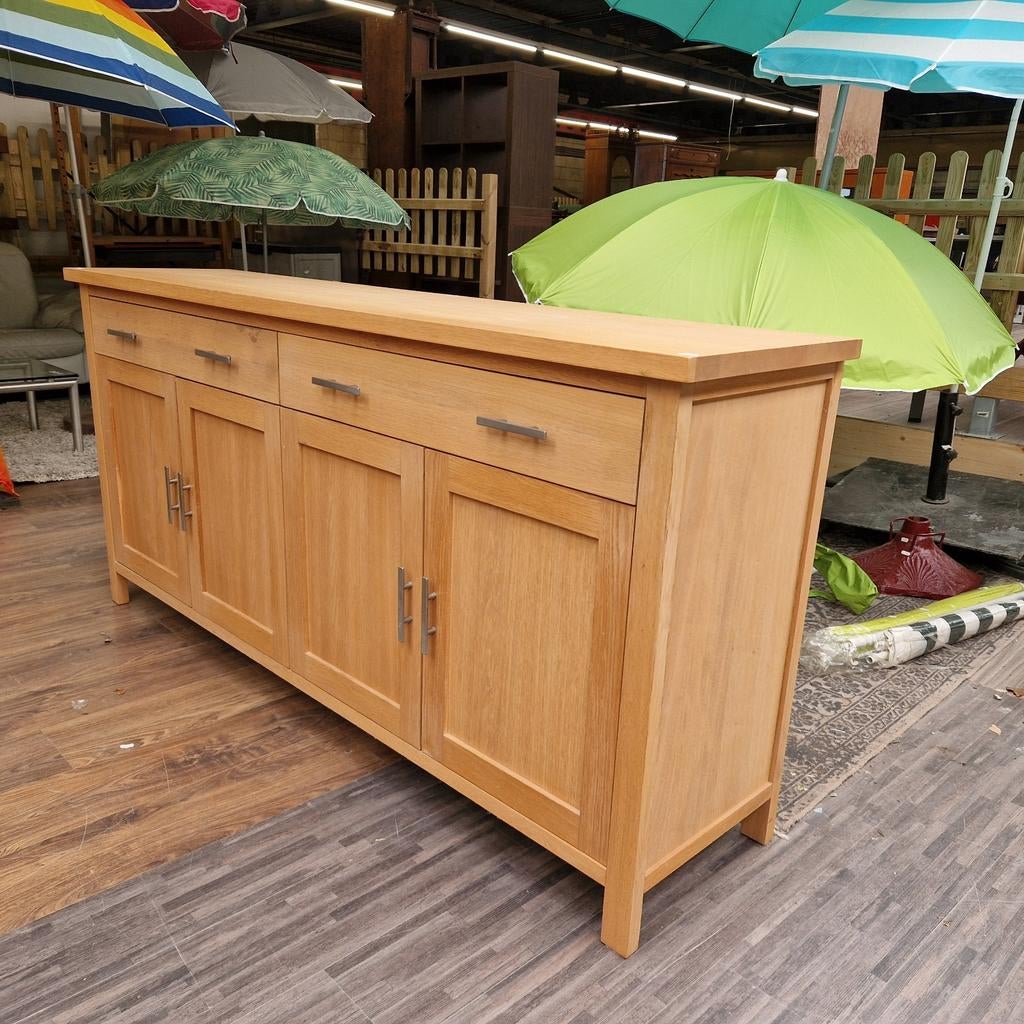 Stijlvol Houten Dressoir met Lades en Deuren, Ophalen, Gebruikt, Onbekend, Onbekend