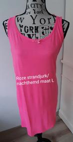 Strandjurk maat L, Maat 42/44 (L), Ophalen of Verzenden, Roze, Gedragen