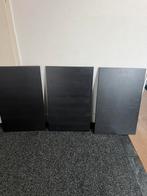 3x zwart deurtjes voor een IKEA besta tv meubel, Huis en Inrichting, Kasten | Televisiemeubels, Ophalen, Gebruikt