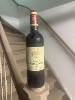 Topwijn Chat Grand Corbin Saint Emilion Grand Cru 2007, Frankrijk, Nieuw, Ophalen of Verzenden, Rode wijn