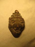 antiek heel oud aardewerk tijger maskertje Azie, Ophalen of Verzenden