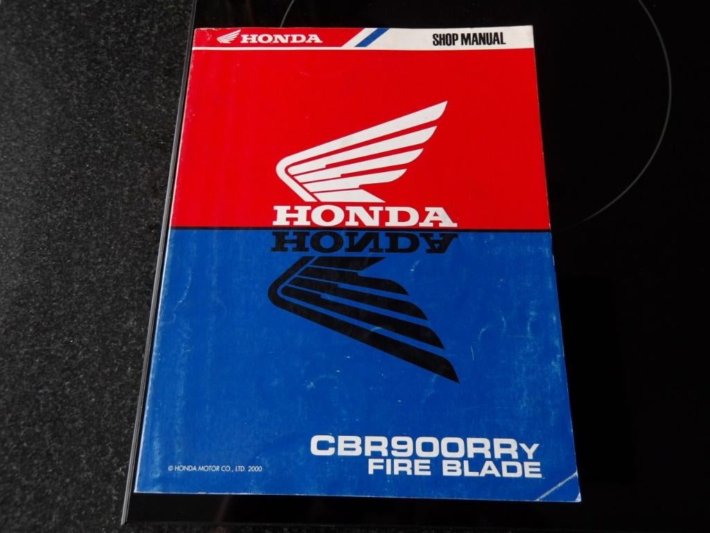 Orig werkplaatshandboek Honda CBR900RR y Fire Blade, Motoren, Verzenden, Honda