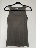 Morgan dames leger groene tanktop met gesp bandje mt S, Kleding | Dames, Ophalen of Verzenden, Zo goed als nieuw, Groen, Maat 36 (S)