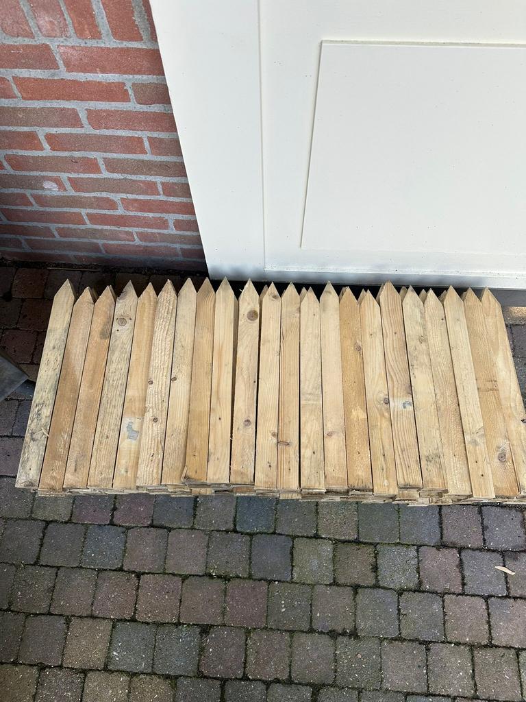 Pikketpaaltjes, Ophalen, Gebruikt