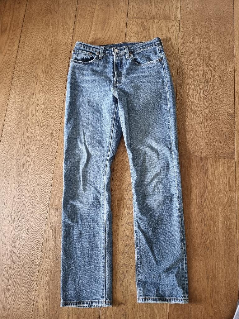 Levi 501 Jeans, Kleding | Dames, Blauw, Ophalen of Verzenden, Zo goed als nieuw, W27 (confectie 34) of kleiner