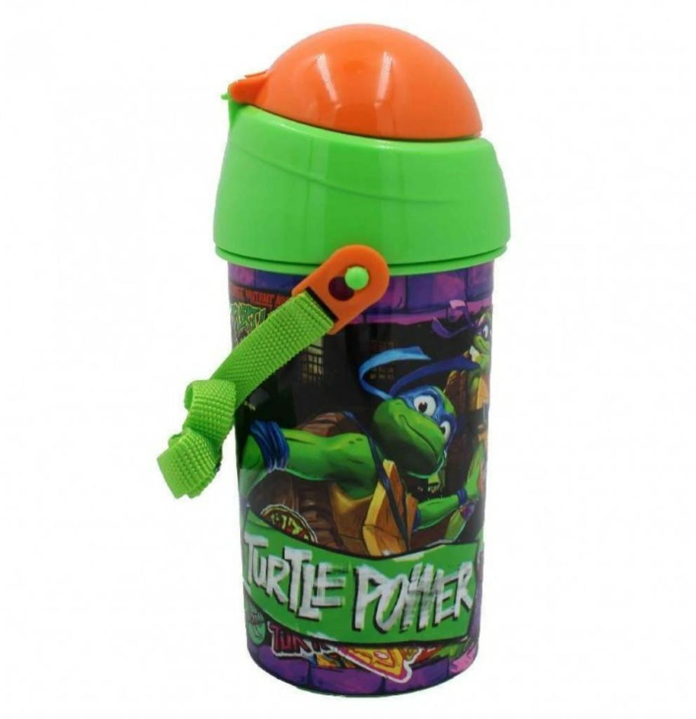 Ninja Turtles Bidon - Kunststof - TMNT  - Disney, Ophalen of Verzenden, Nieuw