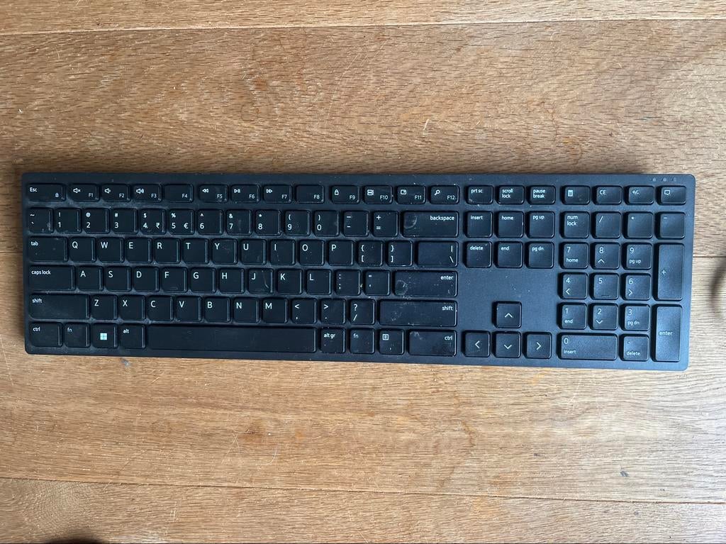 Dell draadloos toetsenbord - QWERTY, Ophalen of Verzenden, Qwerty, Gebruikt, Draadloos