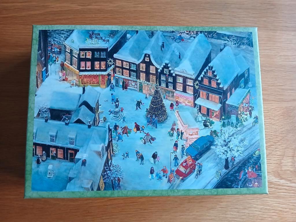 Te koop legpuzzel 1000 stukjes van B&B: Winter tafereel., Ophalen, 500 t/m 1500 stukjes, Zo goed als nieuw, Legpuzzel