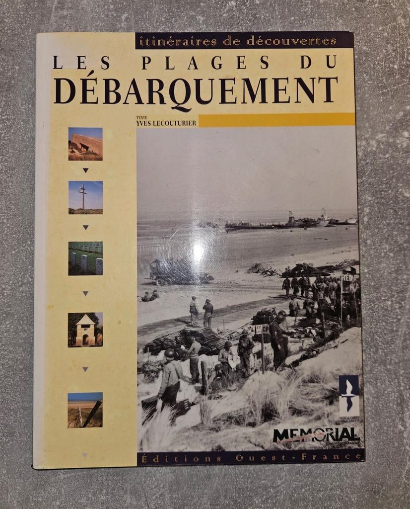 Les plages du débarquement, Verzamelen, Verzenden, Landmacht, Overige gebieden, Boek of Tijdschrift