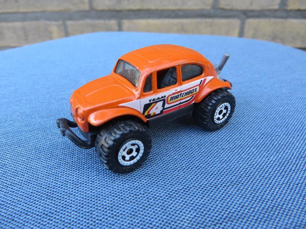 Matchbox Volkswagen kever - Beetle 4X4 Oranje, Ophalen of Verzenden, Zo goed als nieuw, Auto