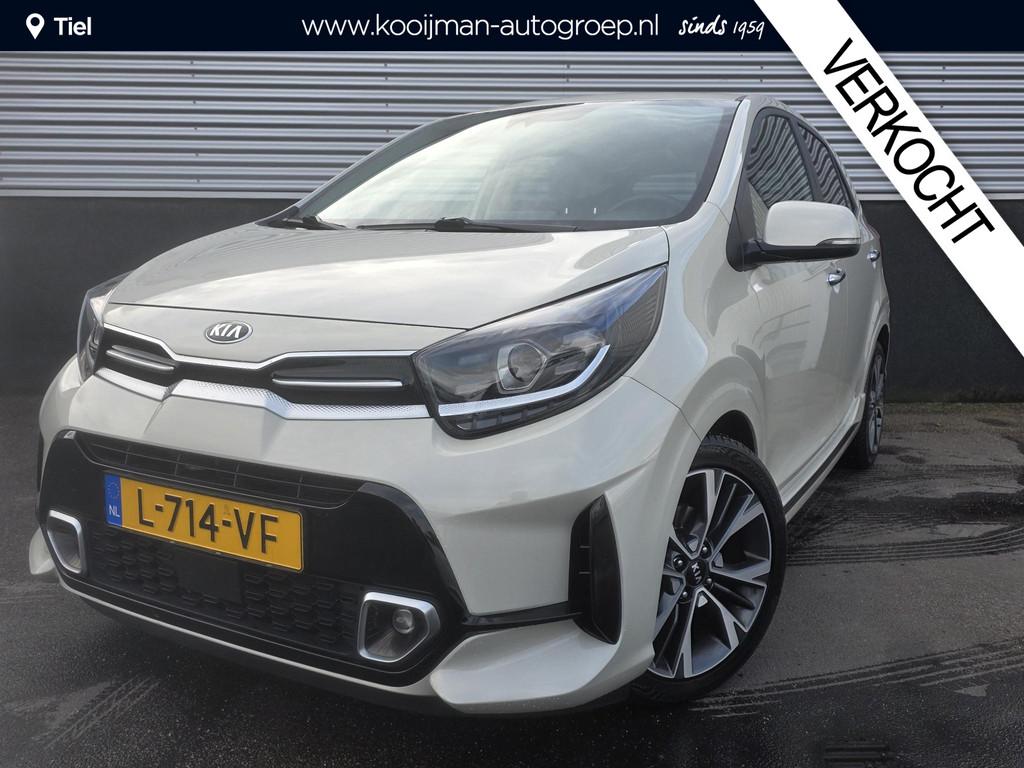 Kia Picanto 1.0 T-GDi GT-Line 5p Schuif/kanteldak, 1e eign D, Voorwielaandrijving, 101 pk, Gebruikt, Bruin