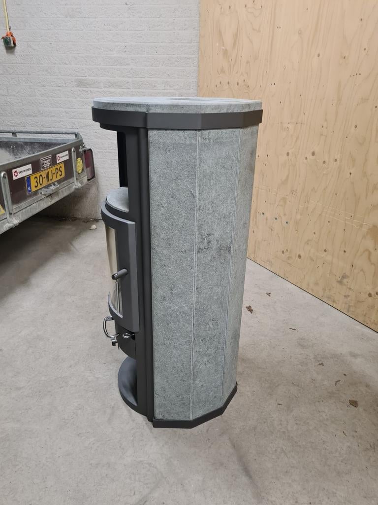 SUPER MOOIE SPEKSTEEN HOUTKACHEL VARDE LINE 5, Huis en Inrichting, Kachels, Ophalen, Houtkachel, Vrijstaand, Hout