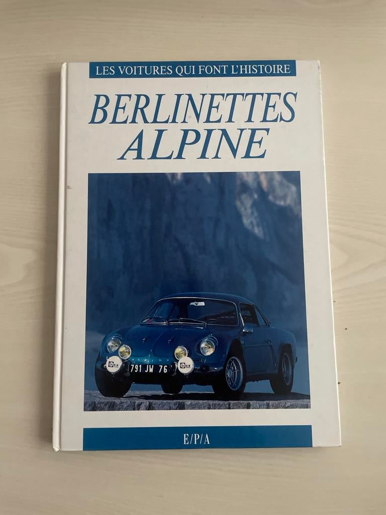Alpine Renault A110 boekwerk naslag gegevens, Ophalen of Verzenden, Gelezen, Renault
