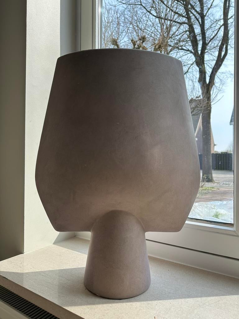 Vaas 101 COPENHAGEN sphere square big vaas 43cm, Ophalen, Overige materialen, Overige kleuren, Zo goed als nieuw