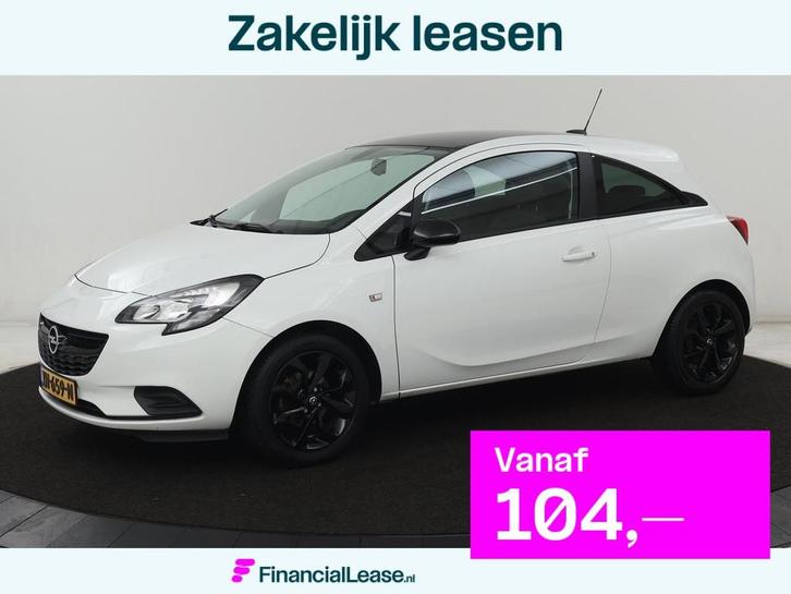 Opel Corsa 1.4 Black Edition | 1e eigenaar | Trekhaak | Carp, Auto's, Opel, Bedrijf, Lease, Financial lease, Corsa, ABS, Airbags