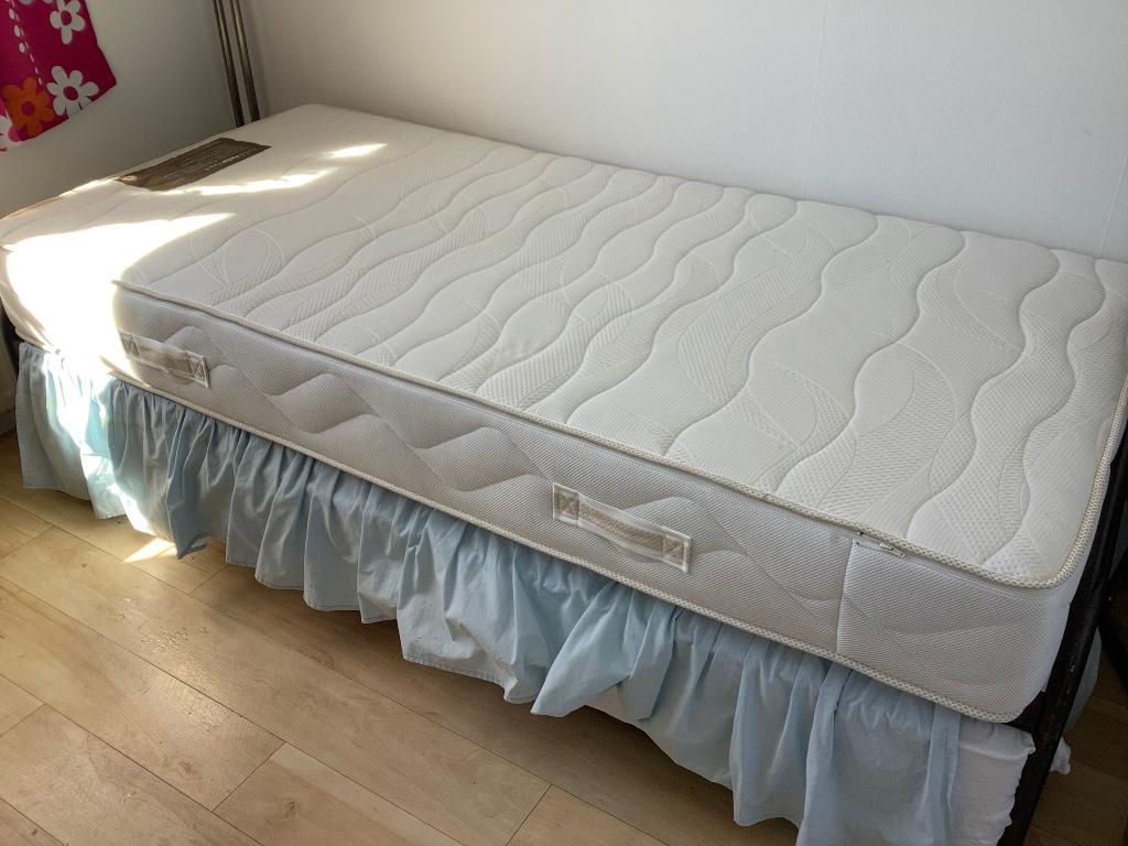 2 bedden Auping, Huis en Inrichting, Ophalen, Strak, Verstelbaar, 90 cm