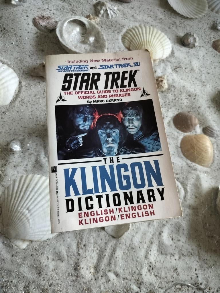 Star Trek - The Klingon dictionary English, Ophalen of Verzenden, Gelezen