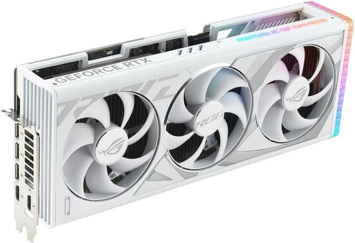 ASUS ROG Strix GeForce RTX 4090 24GB GDDR6X White OC Edition, Computers en Software, Videokaarten, Zo goed als nieuw, Nvidia, PCI-Express 4.0