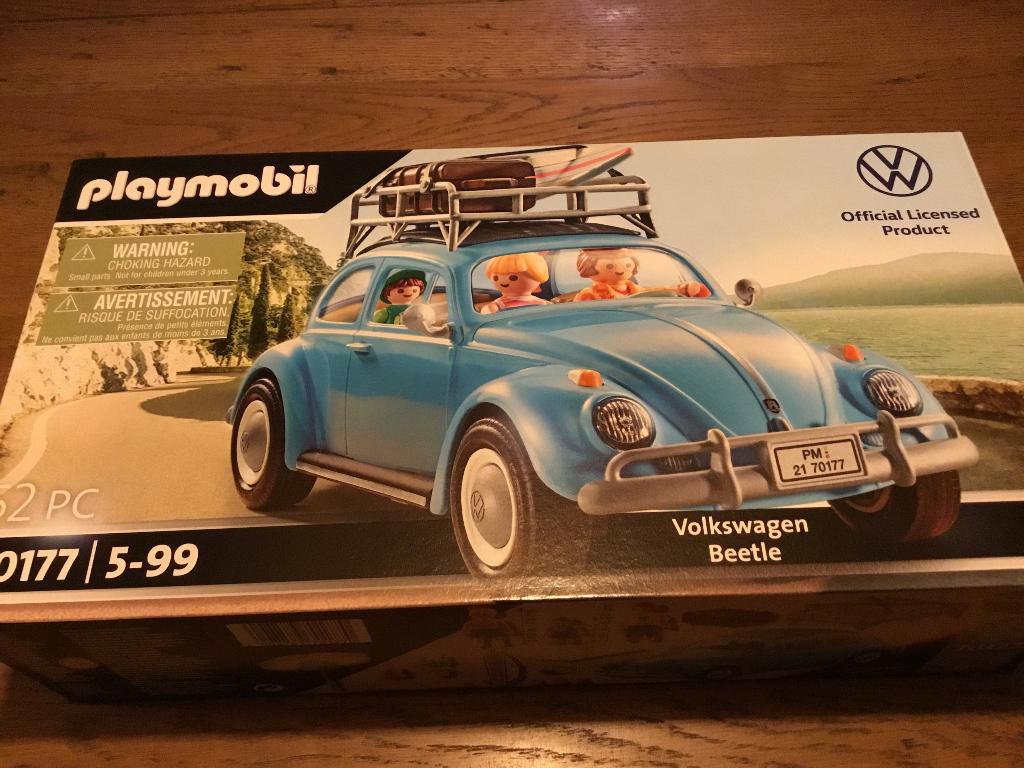 Playmobil VW kever blauw, 70177, nieuw in doos, Ophalen, Nieuw, Complete set