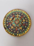 Brons / messing cloisonné oude schaal, India ?, Verzenden