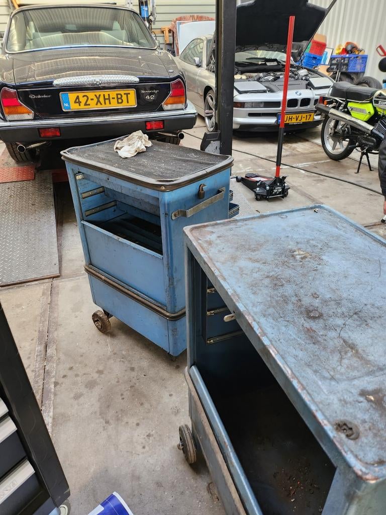 2x gereedschap wagen, Ophalen of Verzenden, Gebruikt