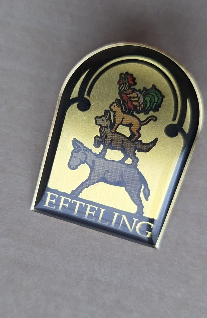 Efteling pin Ezeltje Strekje B, Gebruikt, Niet vindbaar, Niet vindbaar, Speldje of Pin