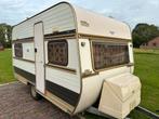 Corsar 400 mooie retro caravan, Home-car, Vast bed, 75 kg, Bedrijf