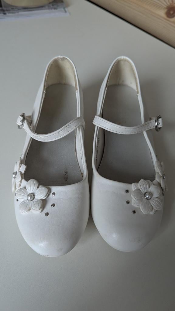 Witte hakschoentjes maat 30, Kinderen en Baby's, Ophalen, Schoentjes, Jongetje of Meisje, Diverse merken