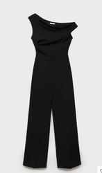 Jumpsuit Mango, Verzenden, Zo goed als nieuw, Maat 38/40 (M), Zwart