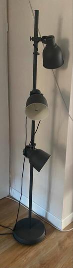 Antraciet vloerlamp met drie verstelbare spots, Ophalen, Gebruikt, Metaal, 150 tot 200 cm