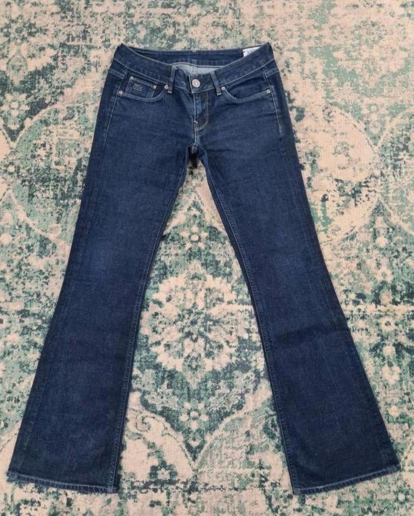 G-star raw 3301 Bootleg W28 L32 WMN Tulsi2832 Blauw, Blauw, Ophalen of Verzenden, W28 - W29 (confectie 36), G-STAR RAW