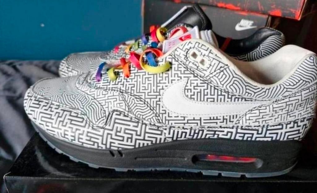 Nike air max one 1 tokyo maze us 12 eu 46 vnds, Ophalen, Overige kleuren, Nike, Sneakers of Gympen