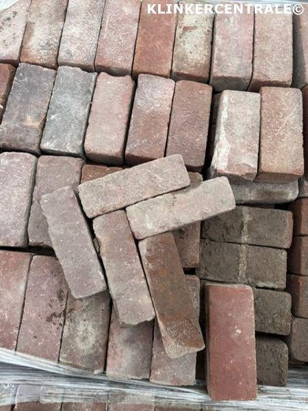 110m2 rood paars gebakken klinkers gebakken dikformaat stene, Bij dit gebruikte product niet te achterhalen, Gebruikt, Verzenden