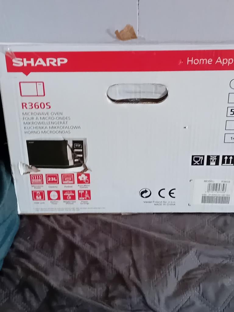 Te koop sharp microwave oven, Witgoed en Apparatuur, Ovens, Ophalen, Nieuw, Minder dan 45 cm