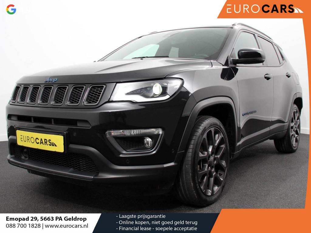 Jeep Compass 4xe 240 Plug-in Hybrid S Navigatie Apple Carpla, Automaat, 307 pk, Euro 6, Zwart