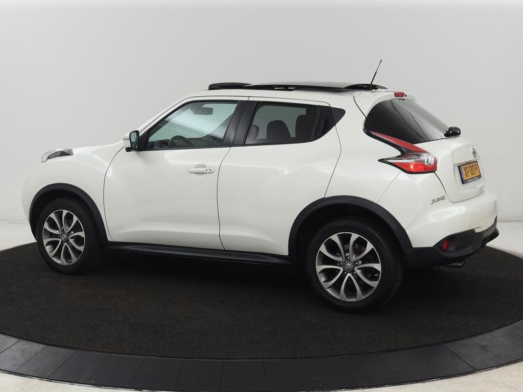 Nissan Juke 1.2 DIG-T Tekna | Panoramadak | Stoelverwarming, Voorwielaandrijving, 639 kg, Stof, Euro 6
