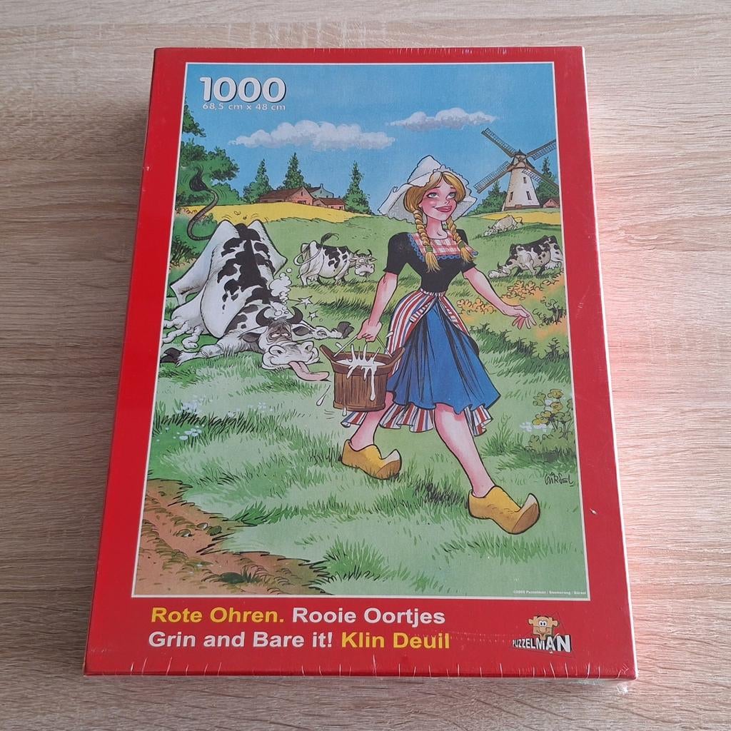 Puzzel Grin and Bare it! 1000 stukjes, Ophalen of Verzenden, 500 t/m 1500 stukjes, Zo goed als nieuw