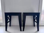 2x IKEA Nachtkastje - donkerbruin hout, Ophalen, Minder dan 45 cm, Zo goed als nieuw, Minder dan 55 cm