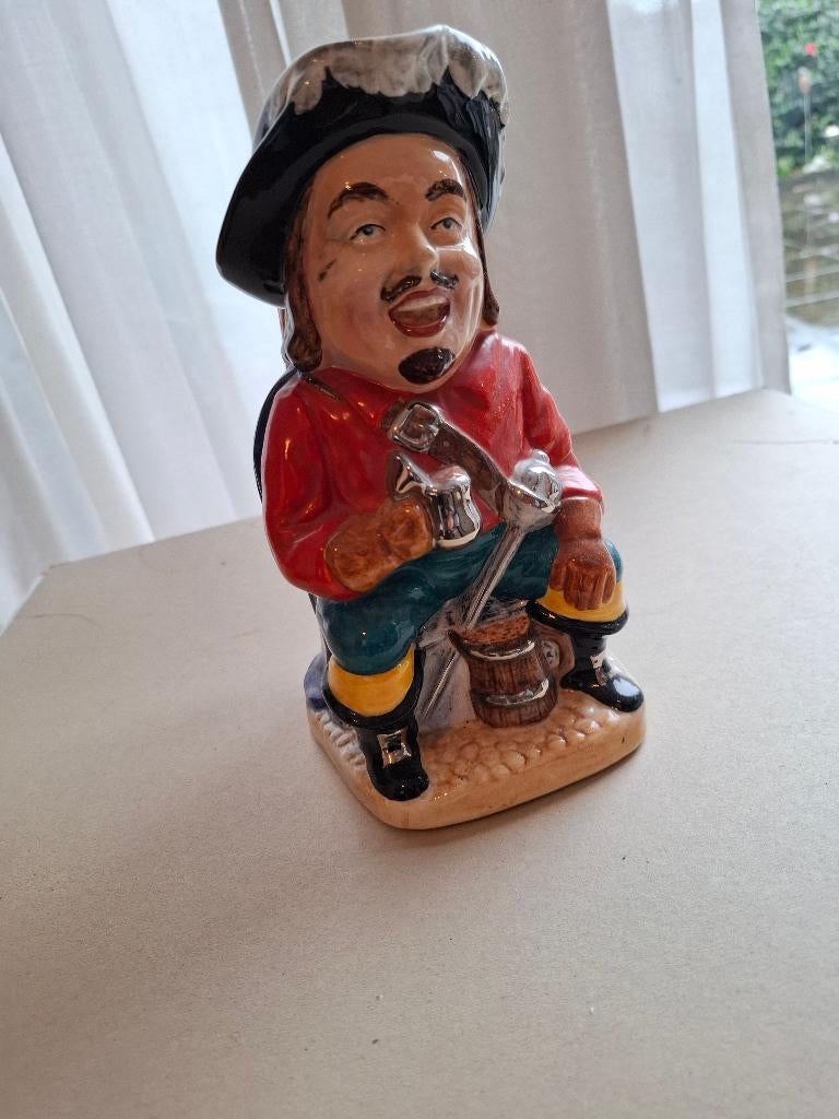 Vintage Bierkruik een pint met orgeltje Engeland, Verzenden