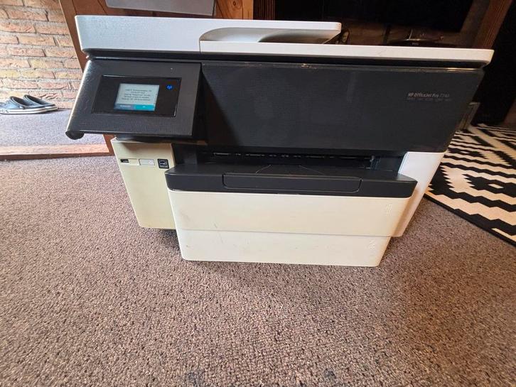 HP OfficeJet Pro 7740 A3 All-in-One Printer, Computers en Software, Printers, Gebruikt, All-in-one, Inkjetprinter, Faxen, Draadloos
