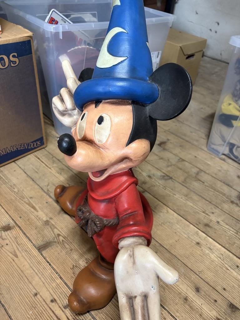 Mickey Mouse “Sorcerer’s Apprentice” Beeld (Disney), Verzamelen, Disney, Ophalen, Mickey Mouse, Gebruikt, Beeldje of Figuurtje