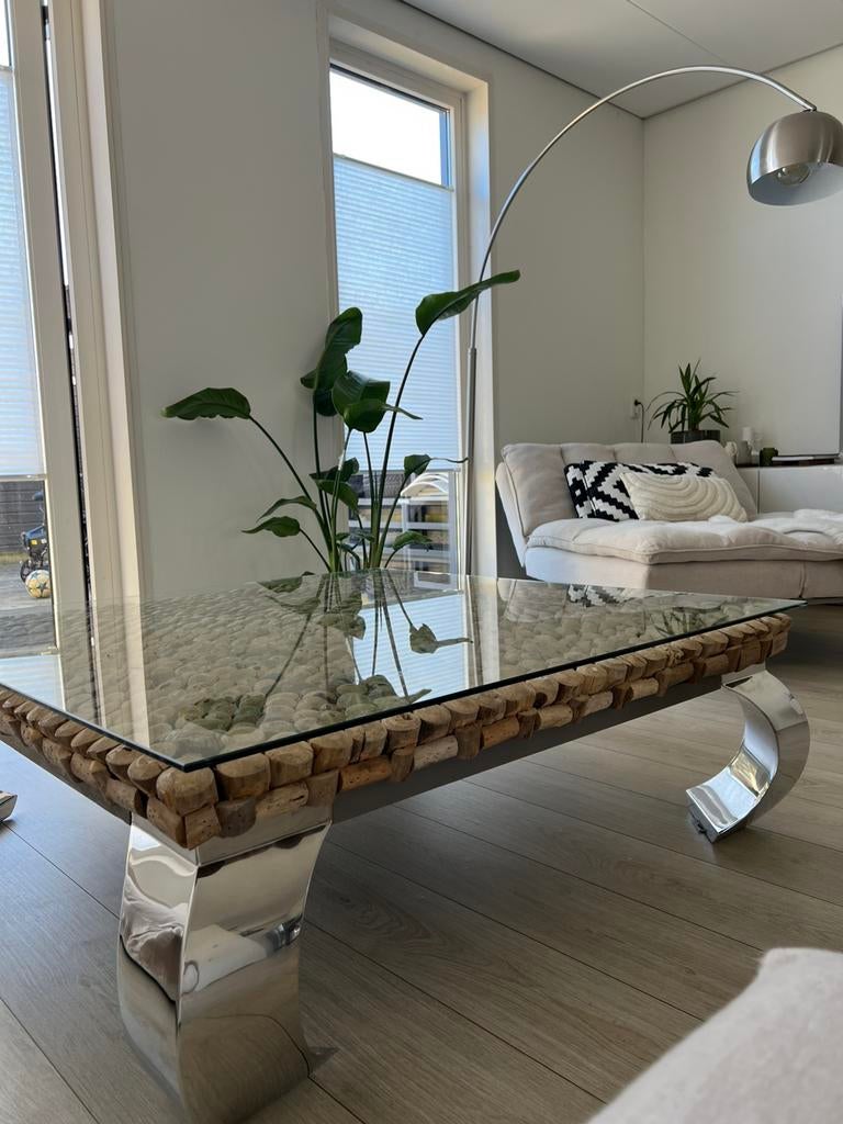 Salontafel, Huis en Inrichting, Ophalen, Zo goed als nieuw, Minder dan 50 cm, 100 tot 150 cm