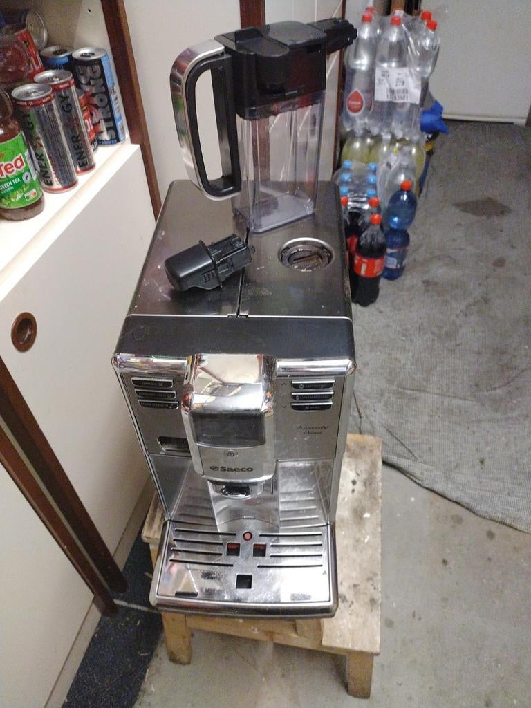 Onderdelen Saeco HD8921 Incanto Deluxe Koffiemachine, Ophalen, Afneembaar waterreservoir, Gebruikt, Koffiemachine