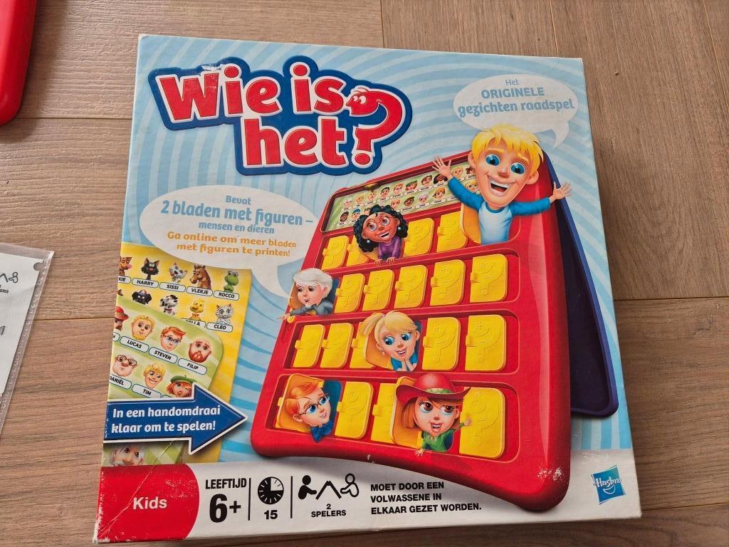 wie is het?, Hobby en Vrije tijd, Gezelschapsspellen | Bordspellen, Gebruikt, Ophalen of Verzenden