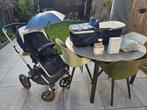 Complete Bugaboo Fox kinderwagen en reiswieg navy blue, Gebruikt, Bugaboo, Verstelbare duwstang, Ophalen