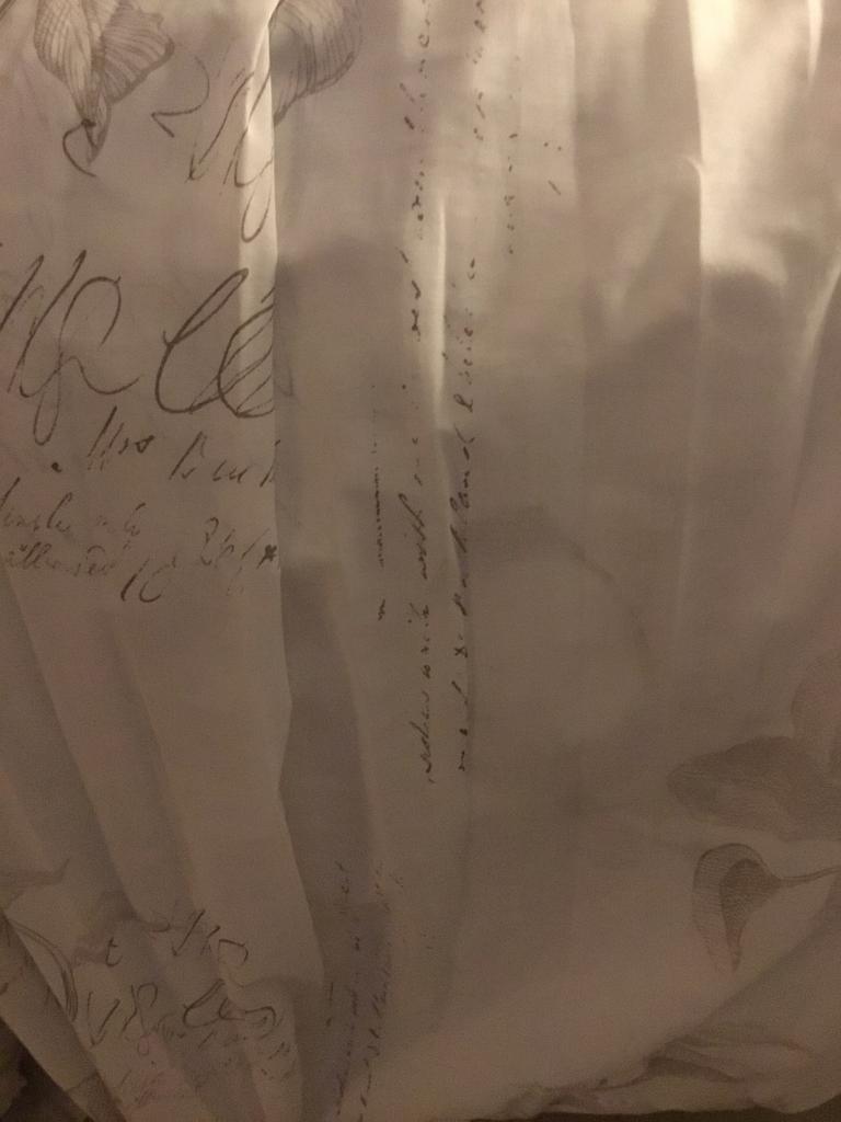 In Between Gordijnen, 200 cm of meer, Wit, Nieuw, Ophalen of Verzenden