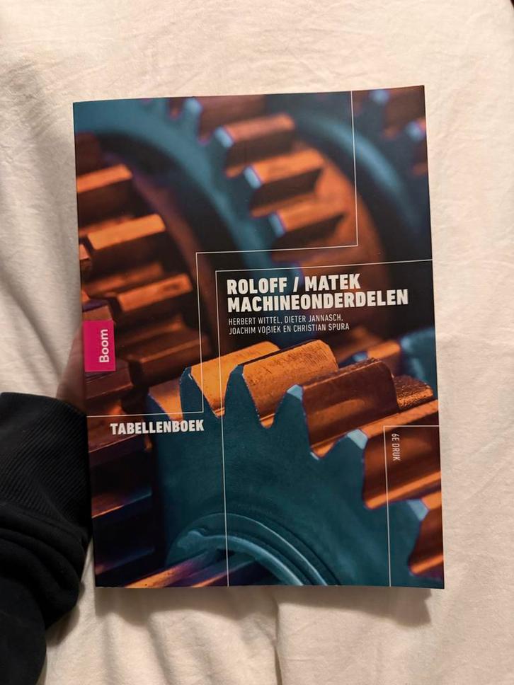 Roloff/Matek Machineonderdelen - Tabellenboek, Boeken, Techniek, Nieuw, Werktuigbouwkunde, Ophalen of Verzenden