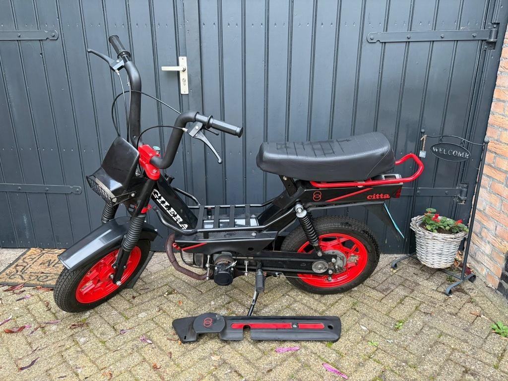 Gilera Citta *60km/h* *Rood/Zwart*, Ophalen, Gebruikt, Benzine, Gilera